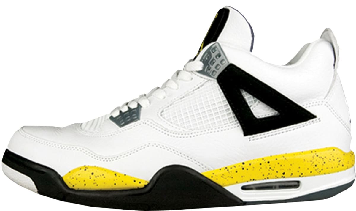 jordan 4s yellow shirt