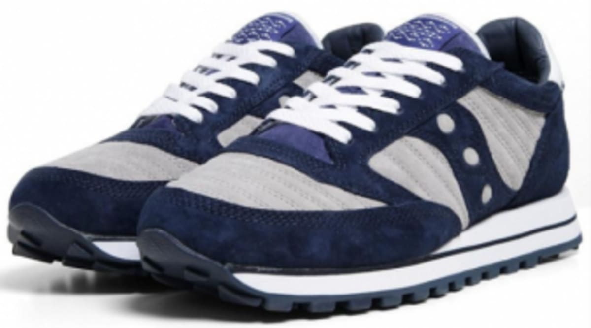 saucony jazz grey navy
