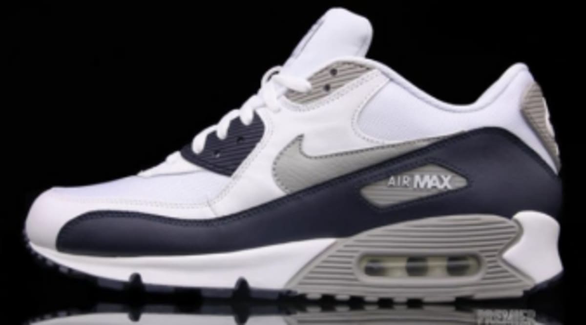 air max 90 navy white