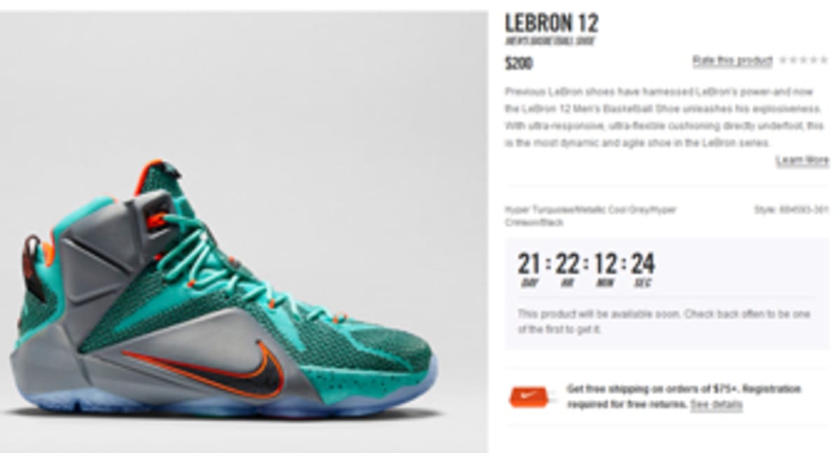 lebron shoes all numbers