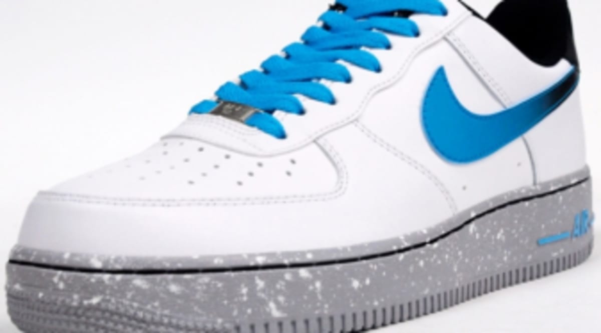 air force 1 blue sole