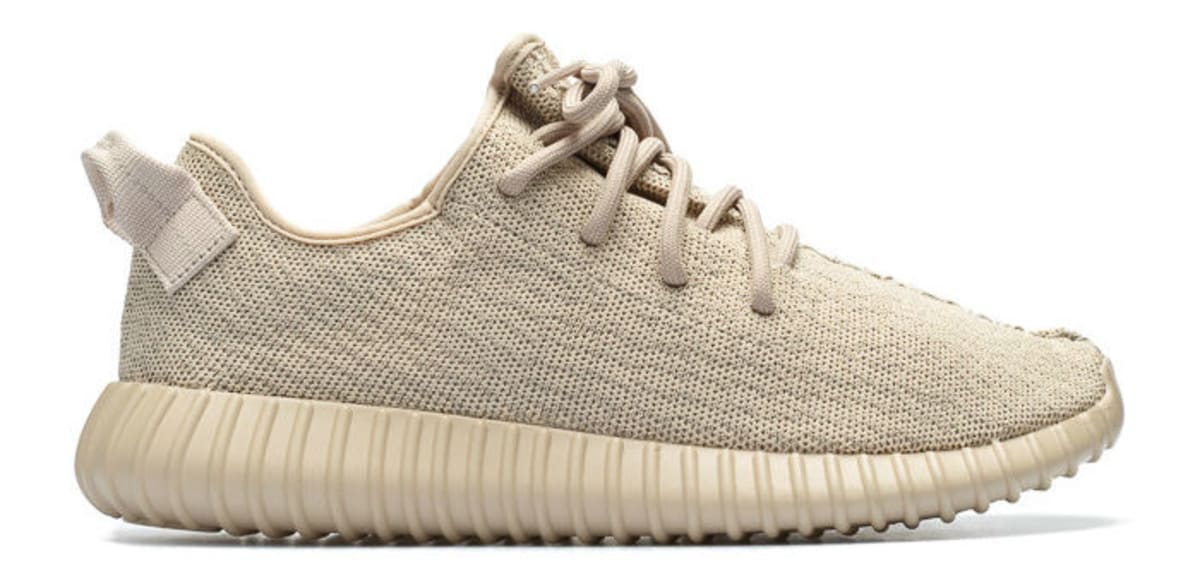 tan yeezy sneakers