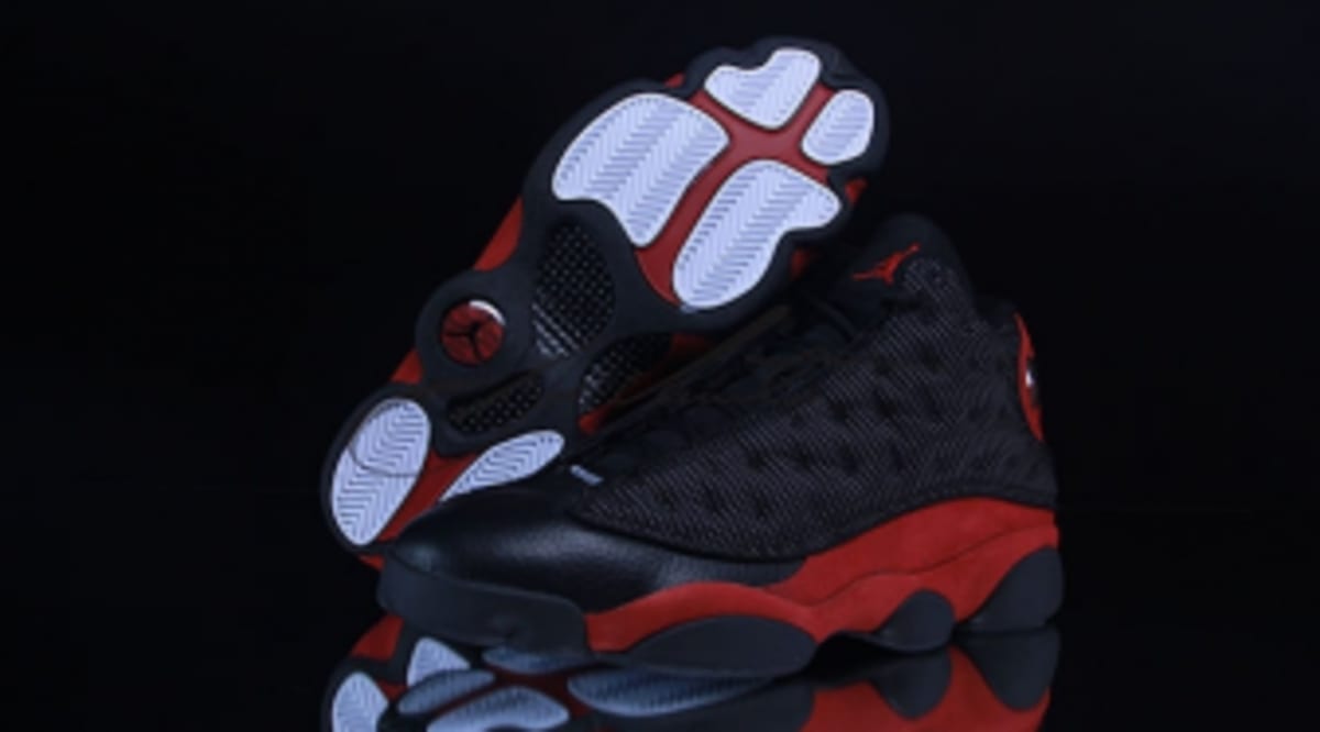 air jordan 13 retro red black