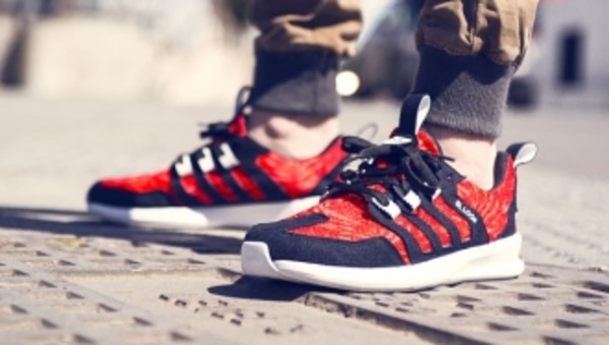 adidas sl loop on feet
