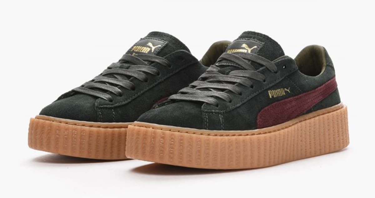 puma shoes rihanna kids orange