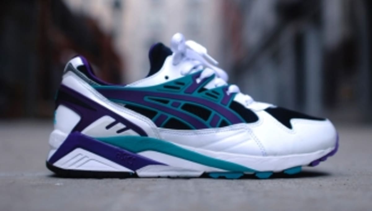 asics kayano purple