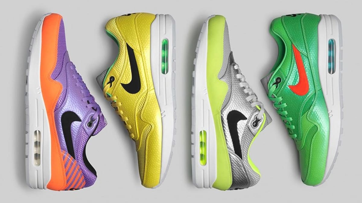 Nike Soccer Heritage Inspires the Air Max 1 FB Mercurial Pack | Sole ...