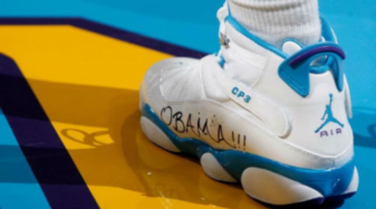 Flashback // Players Show Sneaker Support for President Obama in 2008 ...