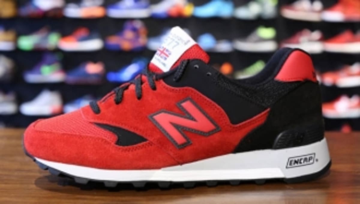 New Balance 577 Made in England - Red/Black | Sole Collector
