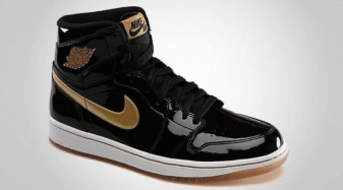 Air Jordan Retro 1 High OG - Black/Gold Patent - Official Photos | Sole Collector
