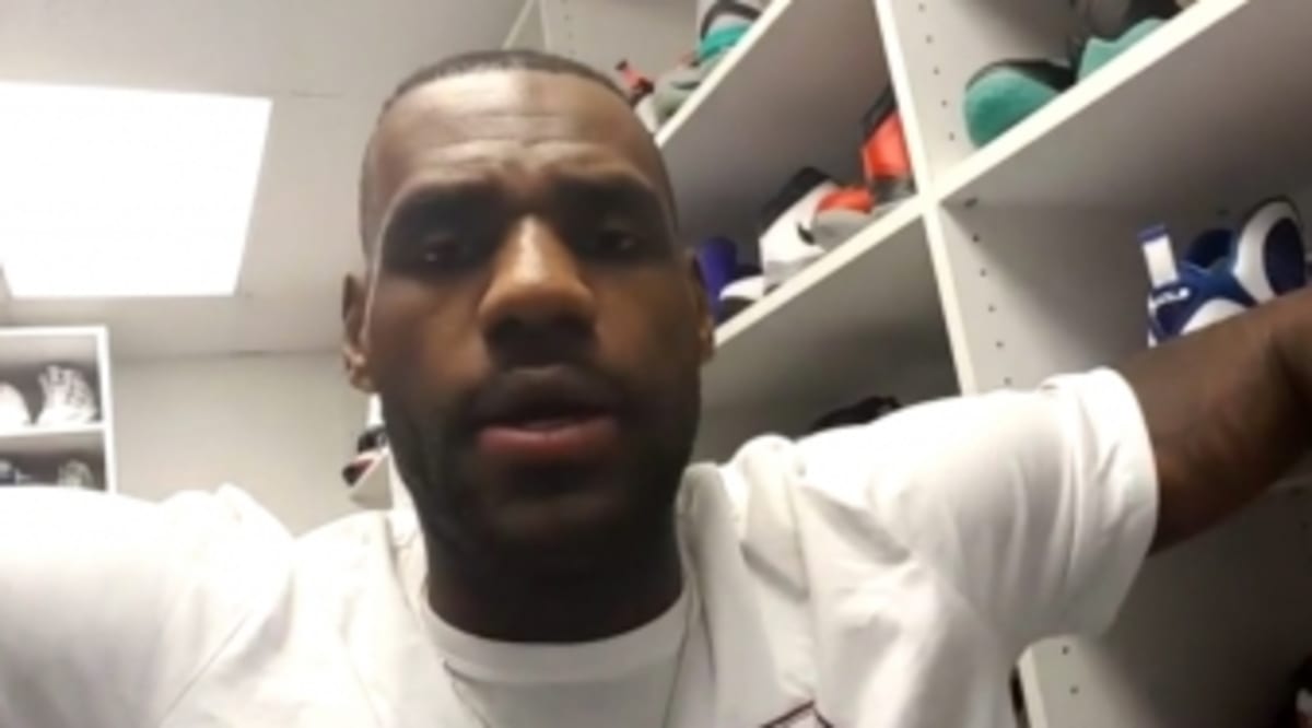 Watch Lebron James Speak On His Lifetime Nike Deal From His Sneaker Closet Sole Collector