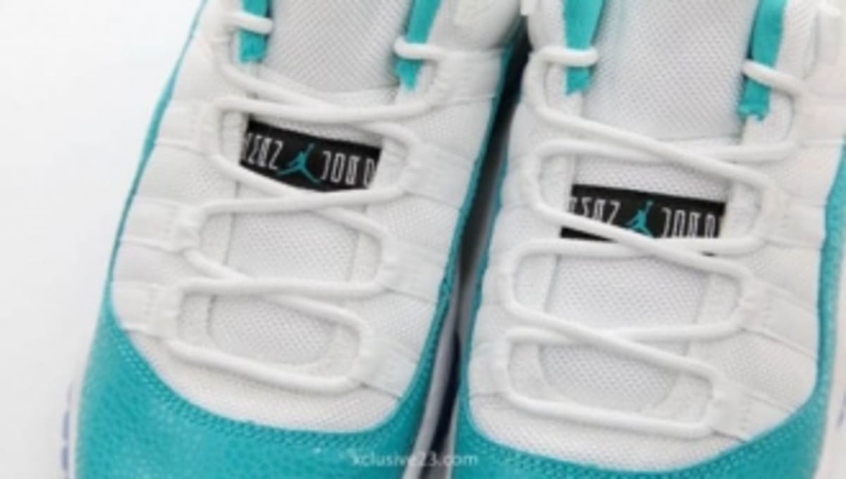 jordan 11 retro low aqua safari