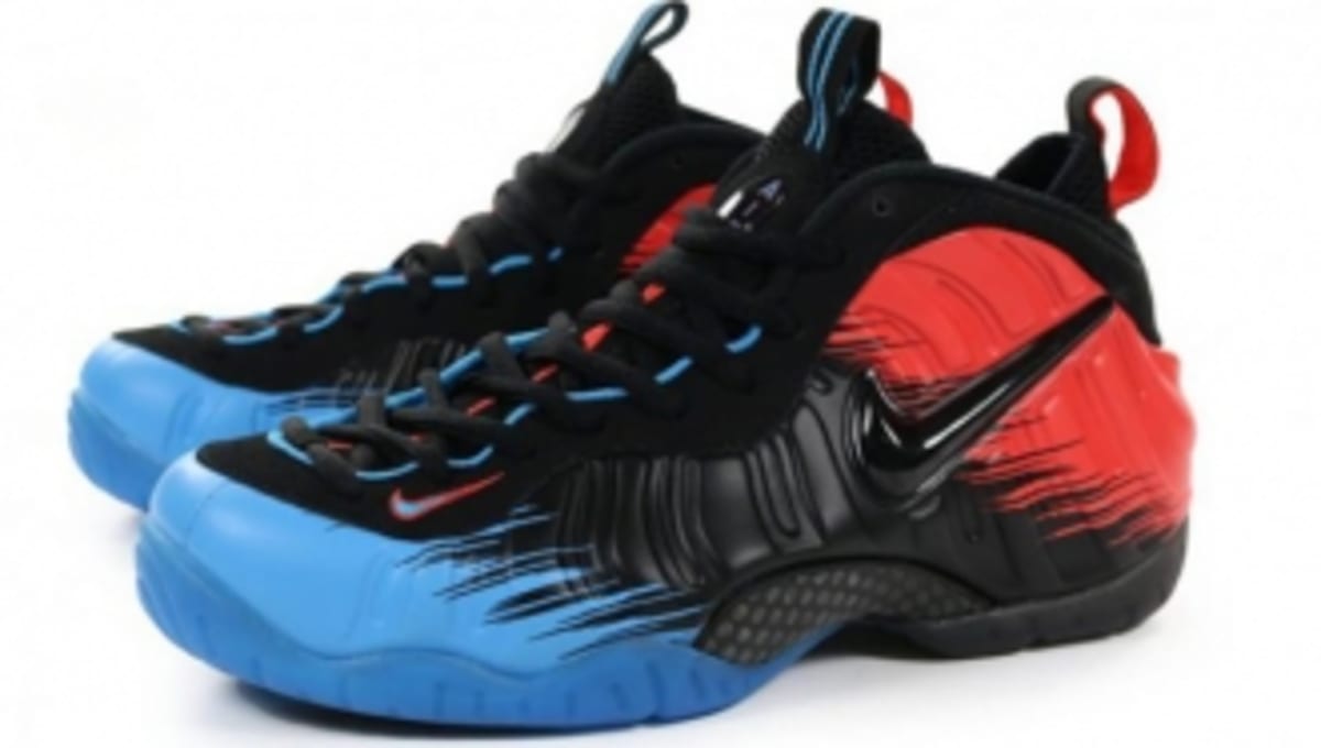 nike air foamposite spiderman