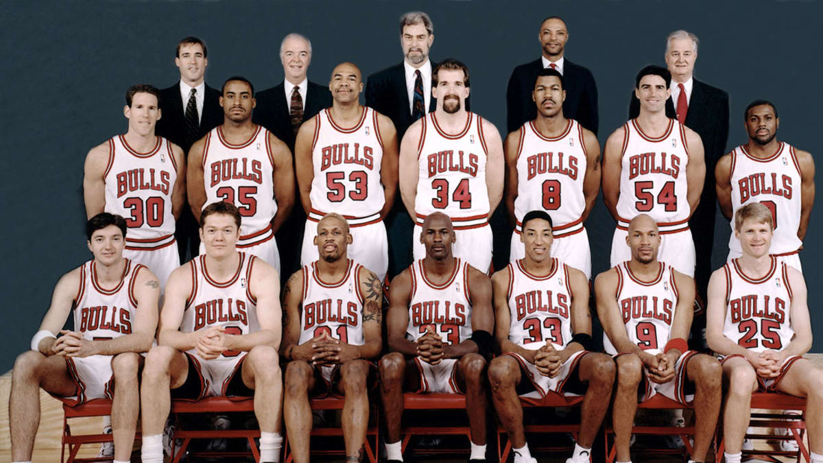 Michael jordan bulls roster 1996 Clearance
