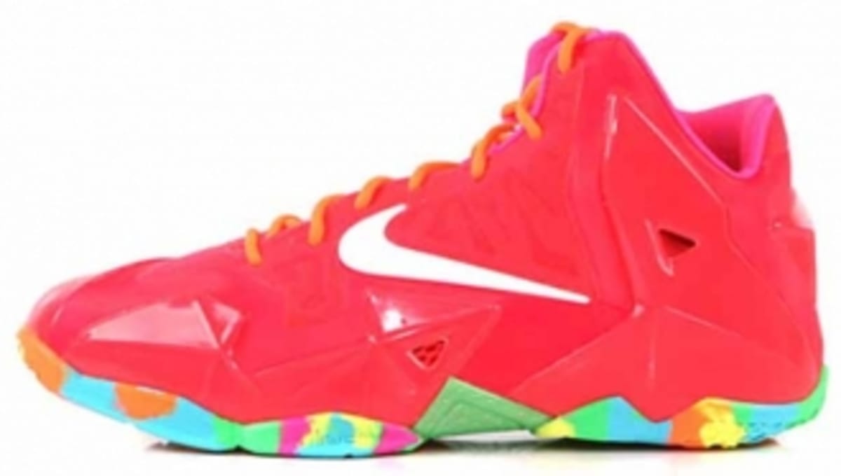 lebron 11 multicolor
