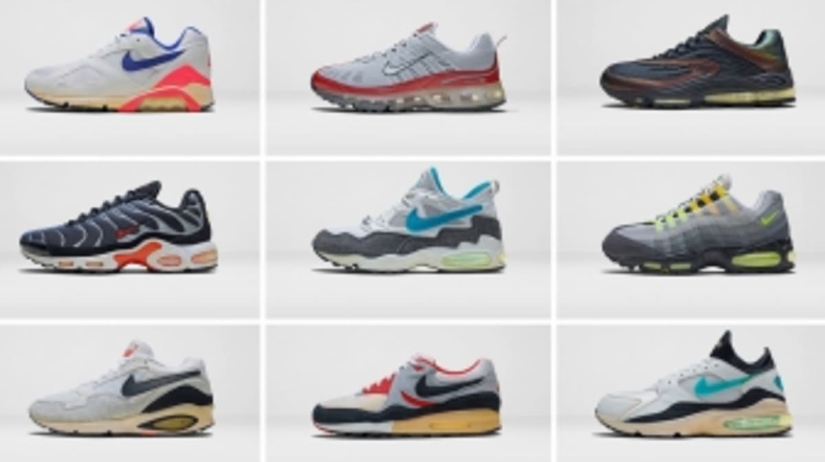 nike all air max models
