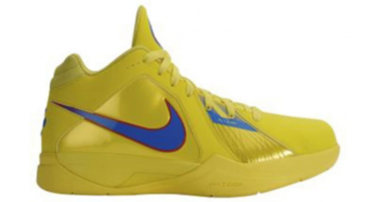 First Look Nike KD III "Christmas" Vibrant Yellow/Photo Blue