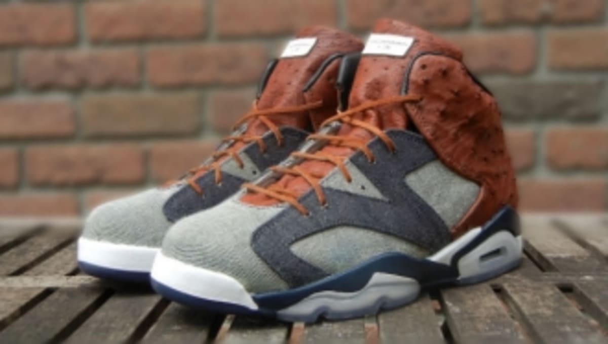 ostrich skin jordans