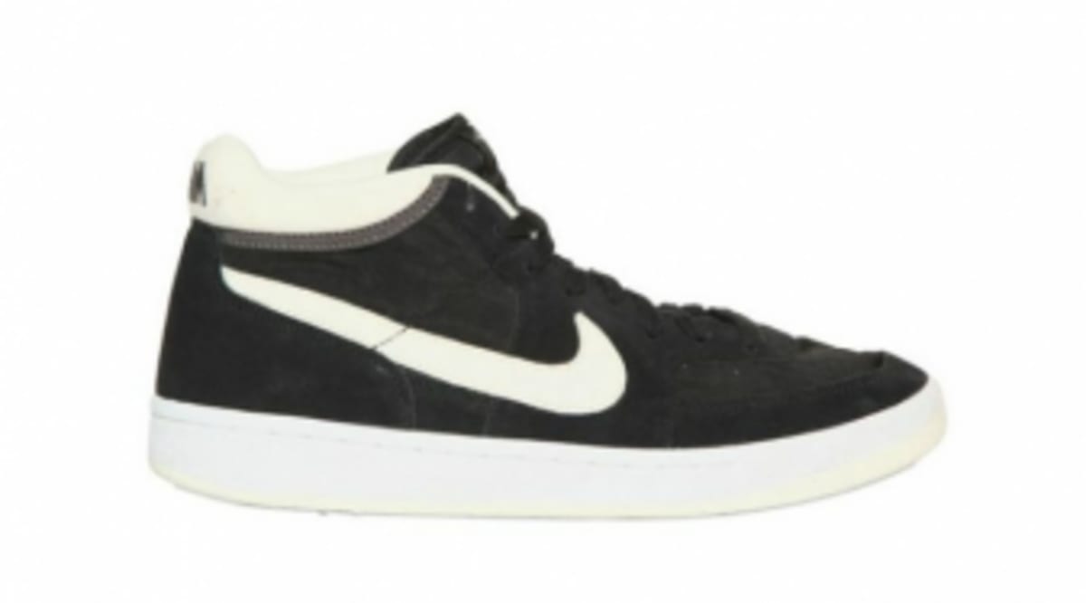 nike court mid black