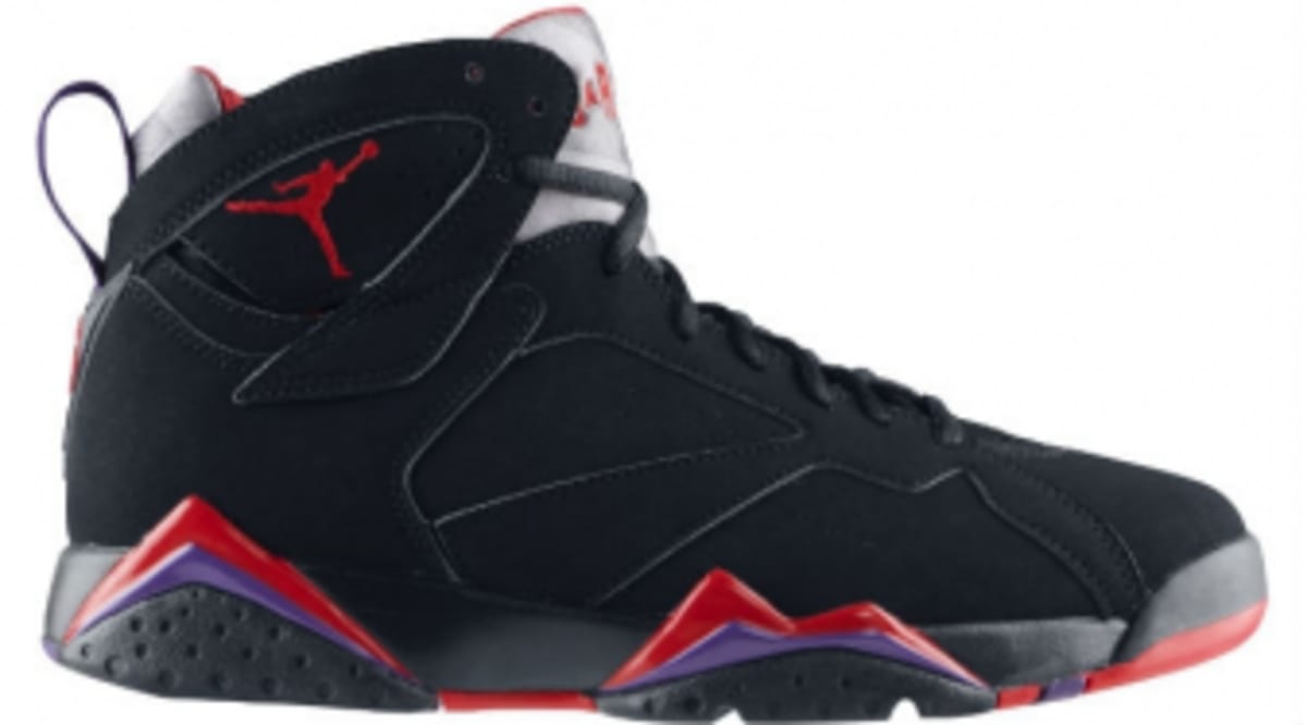 jordan black and red 7