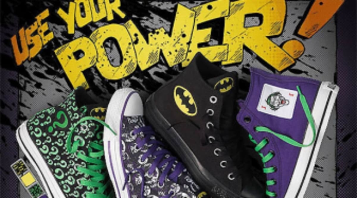 Design Your Own DC Comics x Converse Sneakers Sole Collector