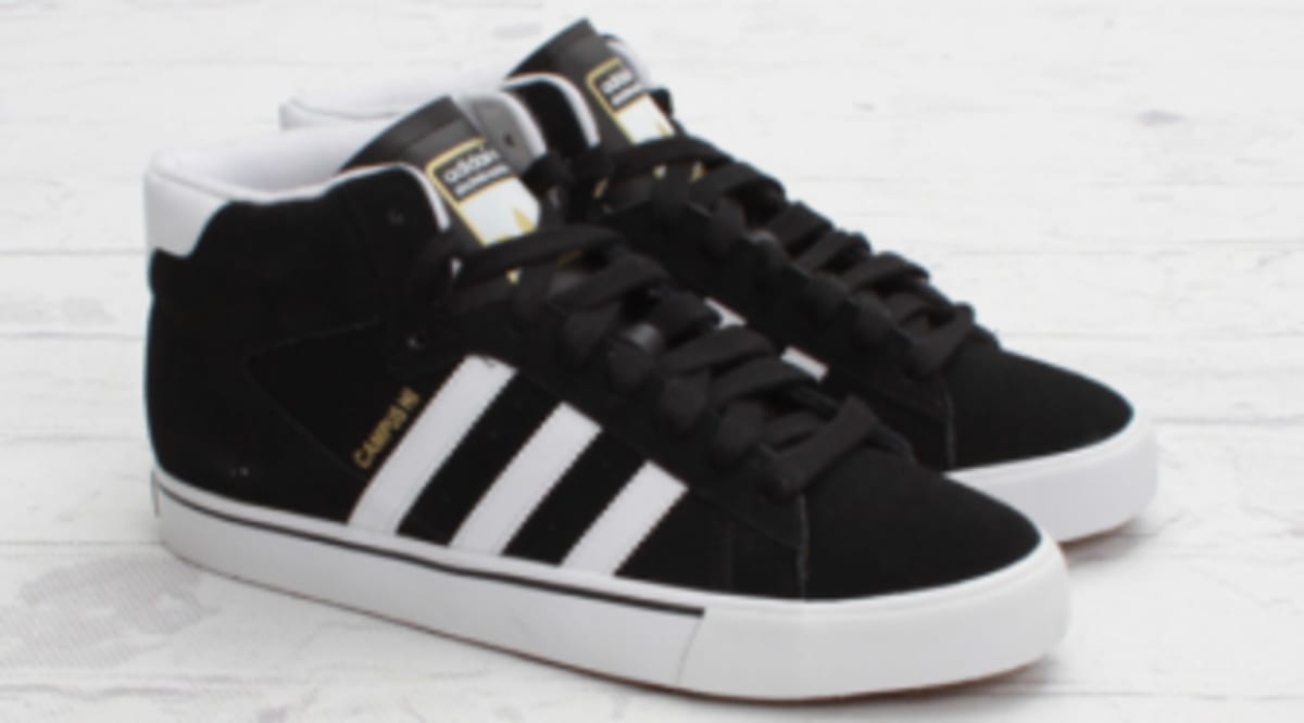 adidas campus vulc black