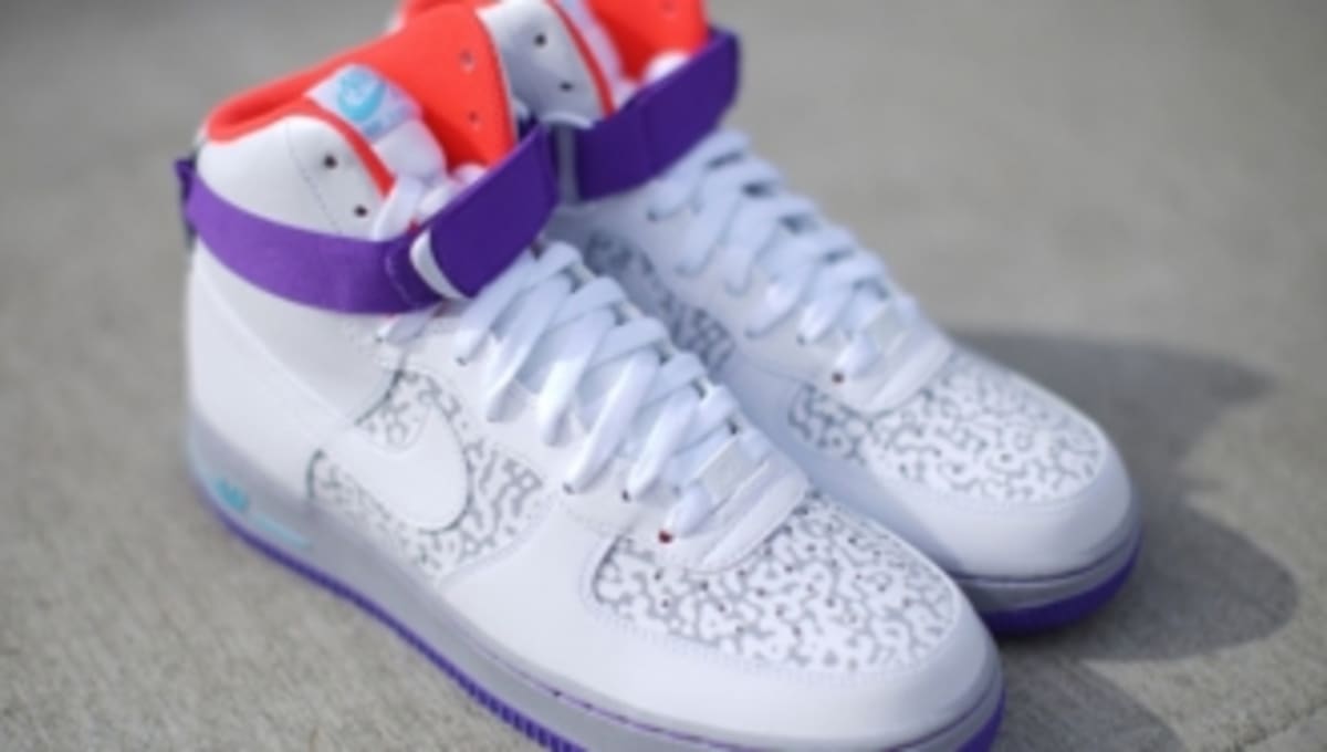 nike air force 1 purple venom