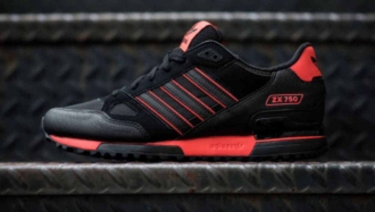 adidas ZX 750 - Black/Red | Sole Collector