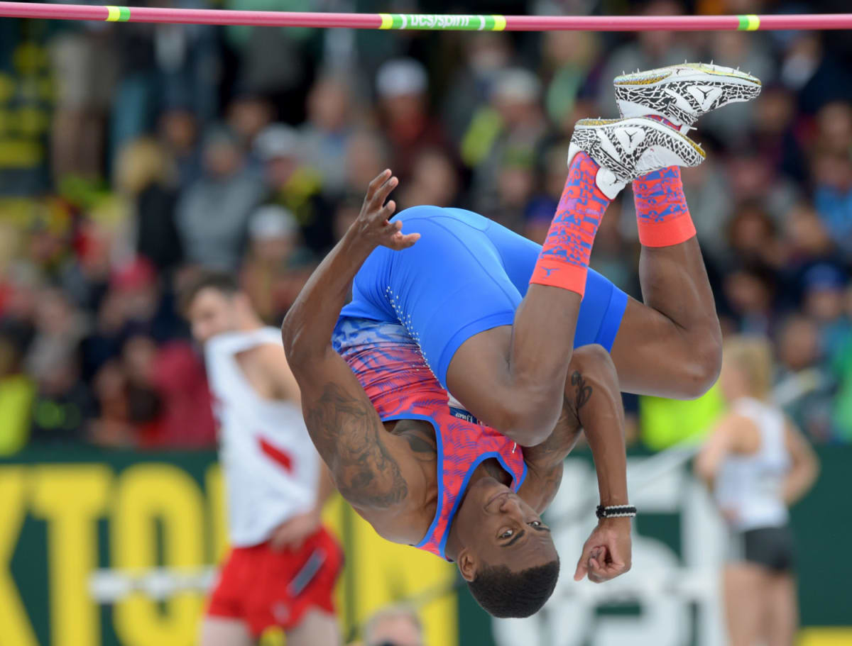 High Jump Erik Kynard Shoes Sole Collector
