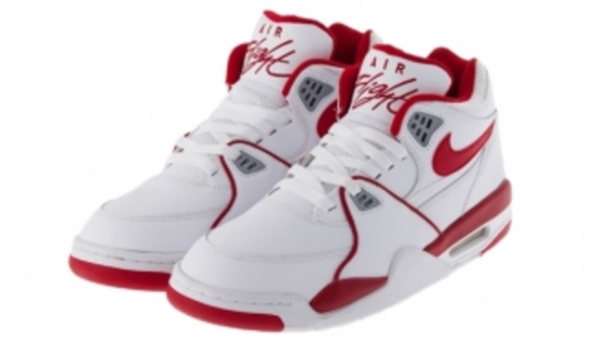 nike air flight 89 red white