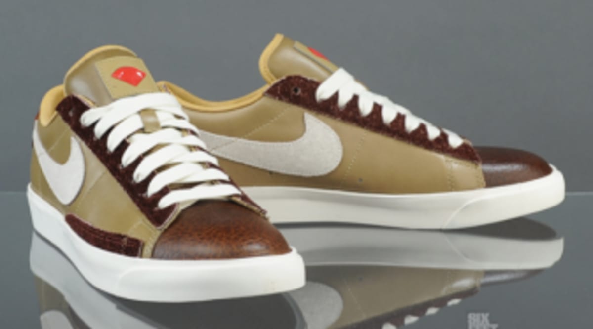 low nike blazers red