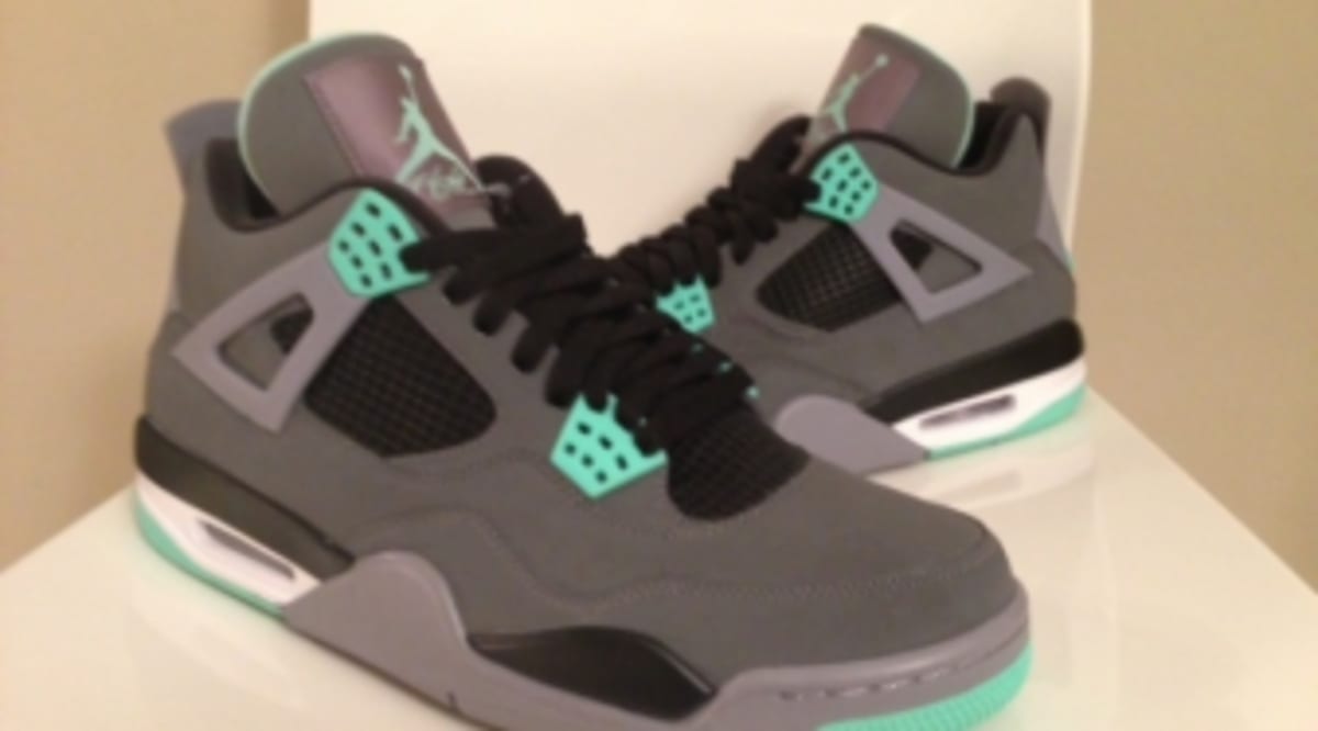 jordan 4 light green