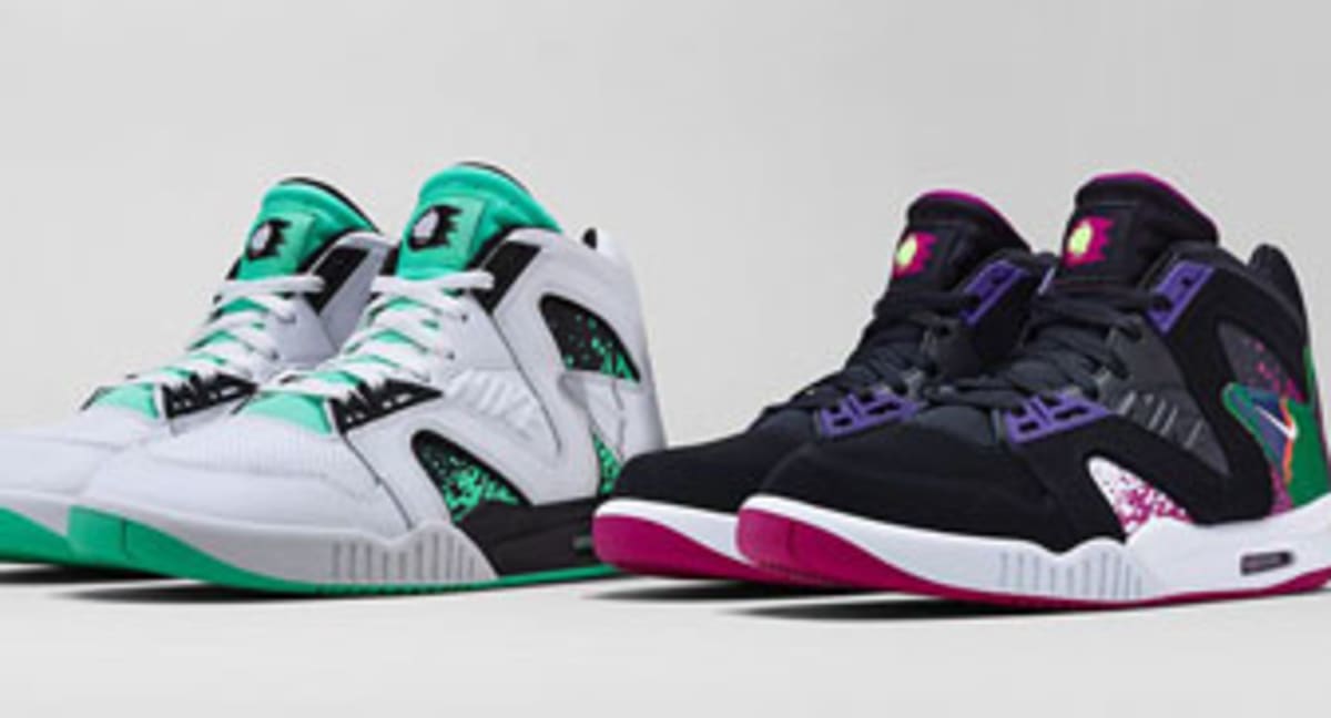 Nike Air Tech Challenge Hybrid In Two Colorways Sole Collector
