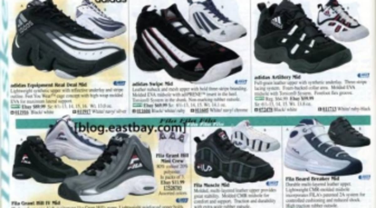 Eastbay Memory Lane: 1998 Basketball Shoes | Sole Collector