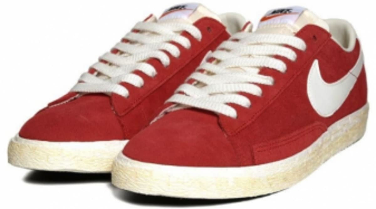 nike blazer low red