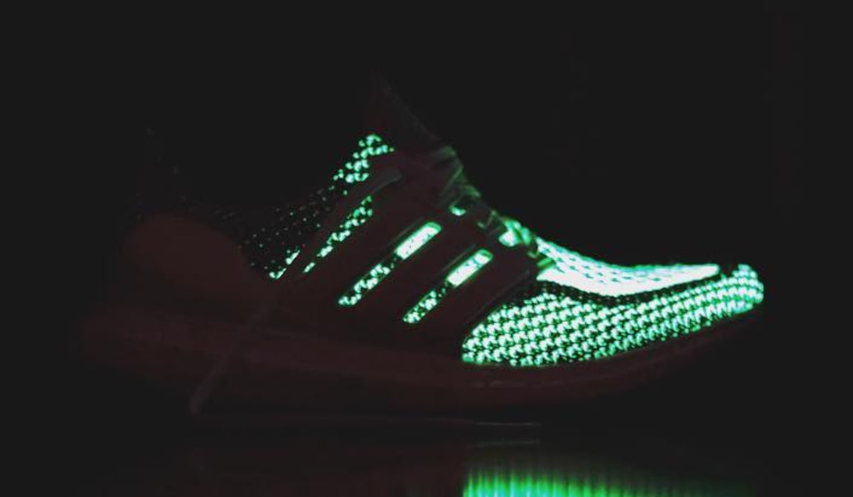 adidas pure boost glow in the dark