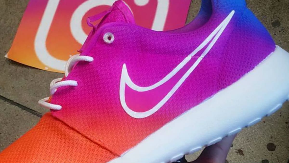 Nike Roshe Run "New Instsgram Logo" Custom by Kickasso Sole Collector