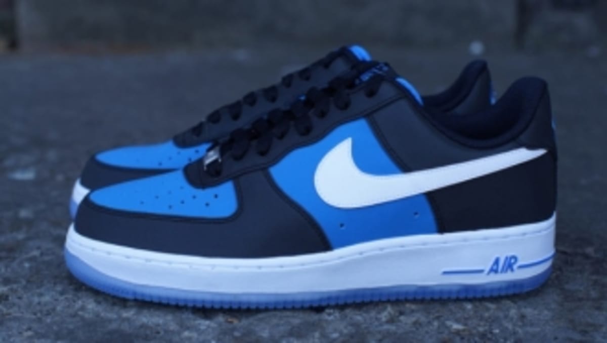 Nike Air Force 1 Low - Black/Light Photo Blue | Sole Collector