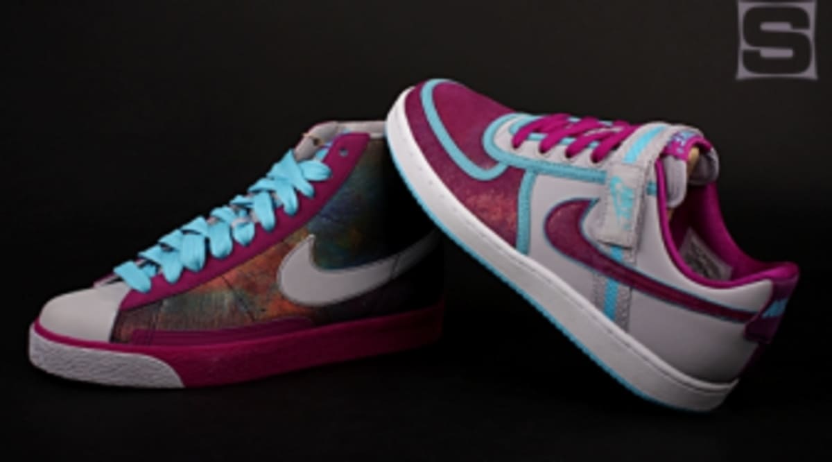 nike color splash shoes
