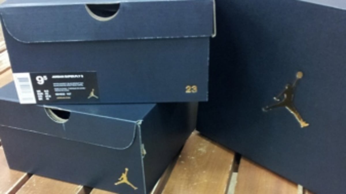 New Black and Gold Boxes for Air Jordans Sole Collector