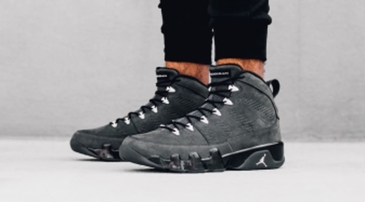 jordan 9 anthracite all black