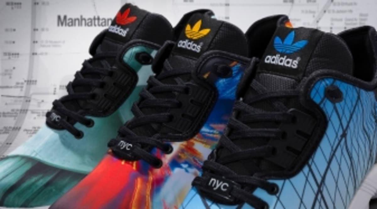 adidas Prints New York City ZX Fluxes for All-Star Weekend | Sole 