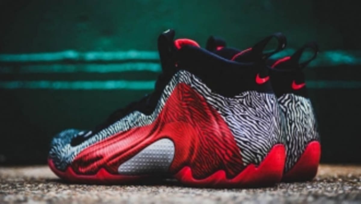 nike flightposite zebra