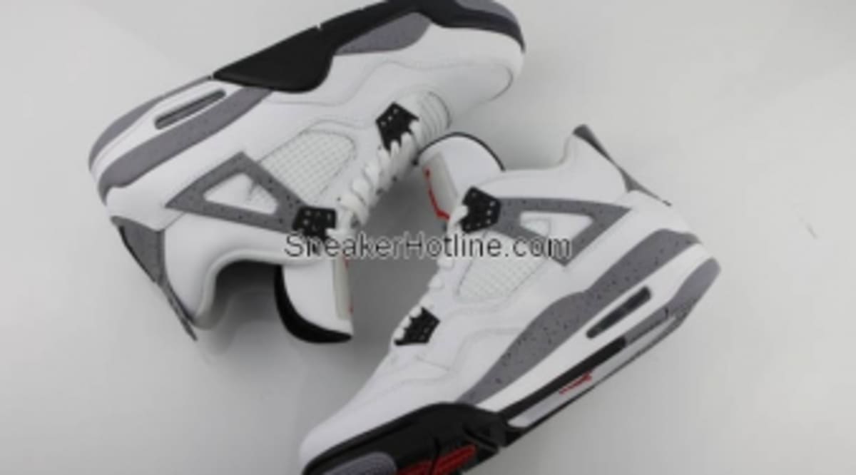 jordan retro 4 white gray black