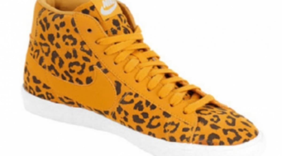 nike blazer leopard print junior