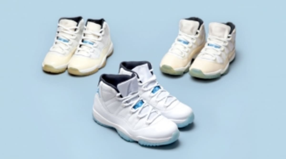 How Does The Legend Blue Jordan 11 Compare To The Original Sole Collector