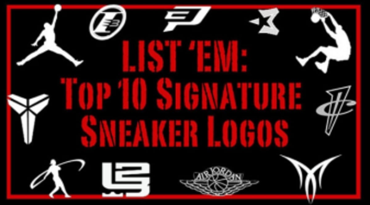 List 'Em // Top 10 Signature Sneaker Logos | Sole Collector