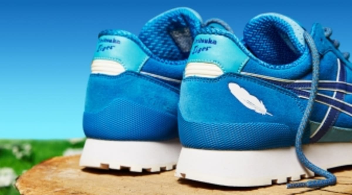 onitsuka tiger on foot