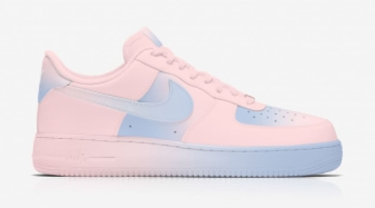 nike air force rose quartz