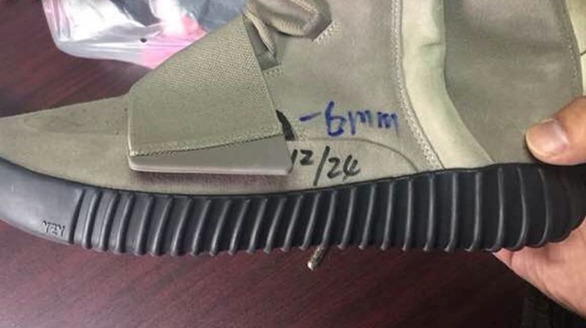 See What the adidas Yeezy Boost Sample Looked Like Before Production
